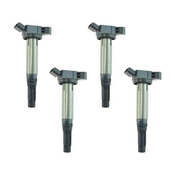 Ignition Coil Set 4 Piece - Compatible with 2009 - 2018 Toyota RAV4 2.5L 4-Cylinder 2010 2011 2012 2013 2014 2015 2016 2017