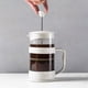 thumbnail image 2 of Cafetera de prensa francesa de 12 oz, cafeteras de prensa con vidrio de borosilicato, preparación de café frío y caliente, 2 of 5