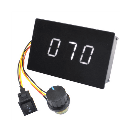 

DC 6-60V 12V 24V 36V 48V 20A DC Motor Speed Controller Regulator Motor Speed Controller Forward-Reverse Exchanger