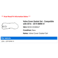 thumbnail image 2 of Valve Cover Gasket Set - Compatible with 2016 - 2019 BMW X1 2017 2018, 2 of 2