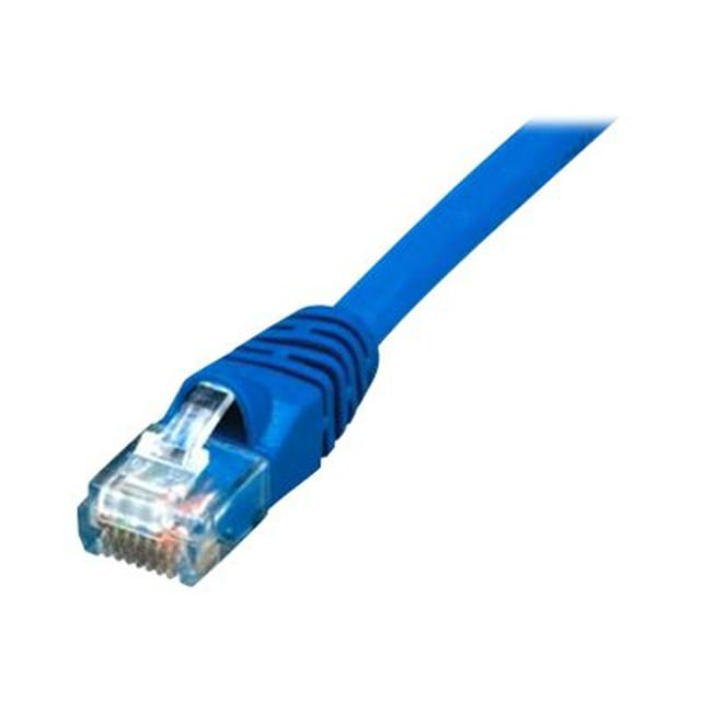 Comprehensive - Câble Patch - RJ-45 (m) à RJ-45 (m) - 3 Pieds - Chat 5e - Moulé, Sans Accroc, en Évent - Bleu