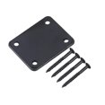 thumbnail image 1 of Metal + Plastic Guitar Neck Plate For Strat/Tele/LP Jazz Bass Guitar, 1 of 4