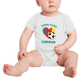 thumbnail image 2 of Future Soccer Player Cameroon Soccer Fan Baby Bodysuit, 2 of 5