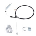 thumbnail image 1 of Lawn Mower PTO Control Cable, Wearproof Black Heat Resistant Rustproof Stainless Steel PVC GY20156  Replacement for  100 300 Series for Repair, 1 of 7