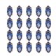thumbnail image 4 of Imitación, Circón, Accesorios 20 Piezas Costura Zircon Rhinestones Garra Dorada DIY Vestido Ropa Accesorios 5x10mmRoyal Blue Cergrey Azul real, 4 of 8