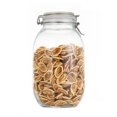 thumbnail image 2 of Transparent  Glass Snap Storage Jar Household Kitchen Sealed Jar Grain Storage Box Tea Tin Multi-purpose Containe, 2 of 3