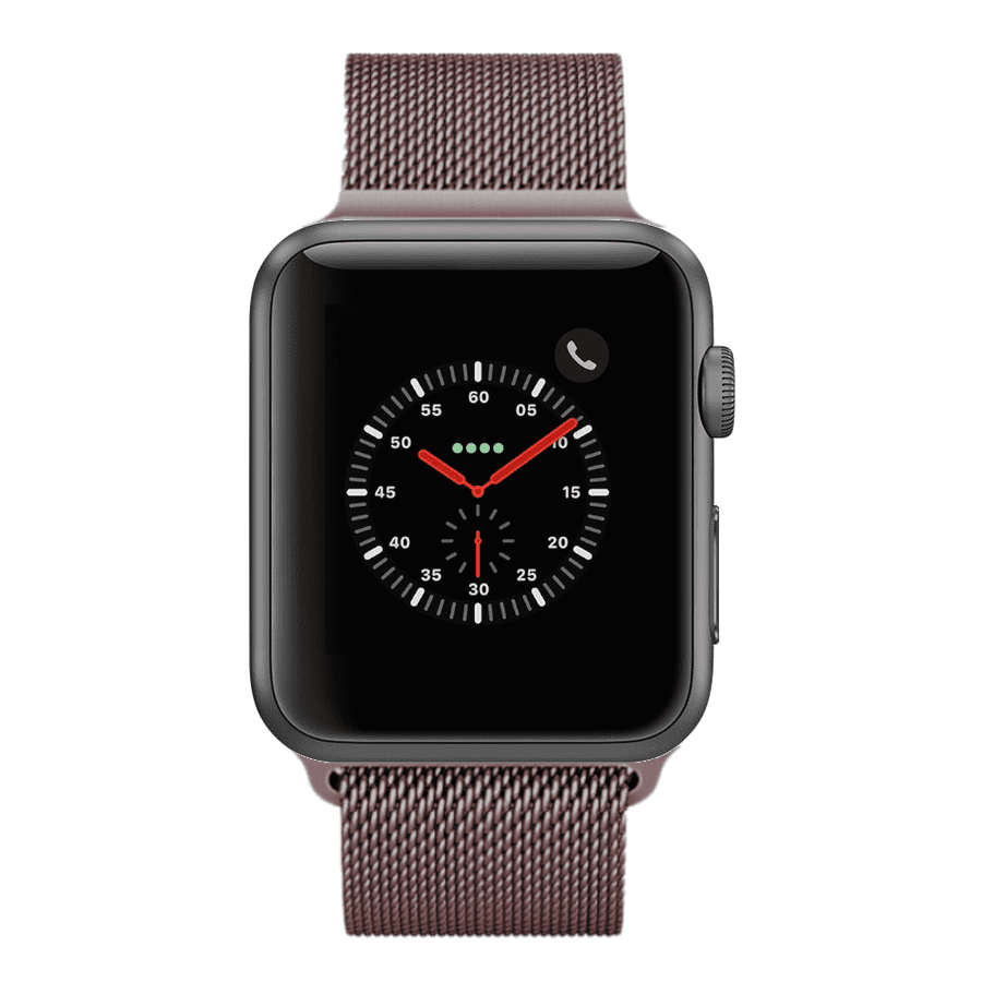 apple watch aluminum milanese loop