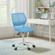 thumbnail image 1 of Silla para Niño, Color Celeste, Silla para Escritorio Ergonomica Giratoria HOMEMAKE FURNITURE  Moderno, 1 of 6