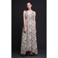 thumbnail image 4 of Bimba Oiseau Femmes Été Imprimé V Cou Long MaxiDressHoliday Resort Wear-Medium, 4 of 5