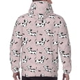 thumbnail image 3 of Bingfone Dachshund Dog Puppy Men's Drawstring Hoodie Long Sleeve Pocket Sweatshirts-4X-Large, 3 of 6