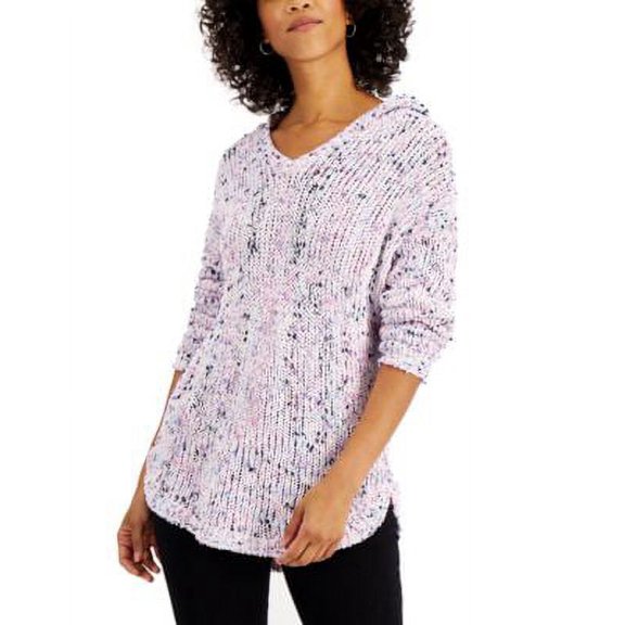 MSRP $59 Jpr Studio Chenille Hoodie Sweater Purple Size XS