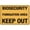 Warning Sign 4, variant on Caution Electricity Sign 8"x12", Aluminum Tin Warning Signs for Home Outdoor Garden, Durable Electrical Hazard Sign