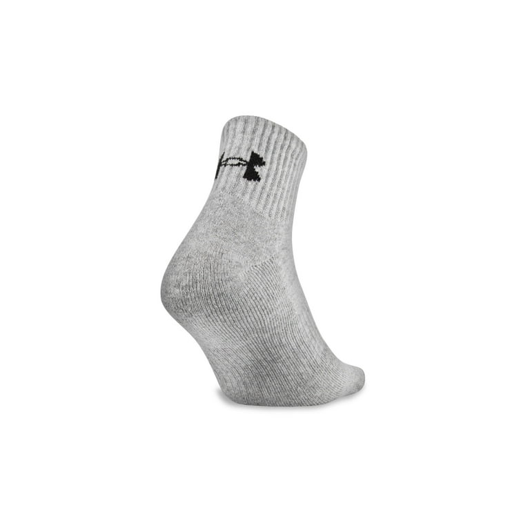 Pack de 6 calcetines Under Armour para hombre, cortos, con tela Charged  Cotton 2.0