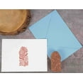thumbnail image 3 of IBA Indianbeautifulart Textile Printing Block Paisleys Hand Carved Wooden Stamp Wood Block Printing Textile Stamps For Fabric/ Pottery Blocks- 3 Inch, 3 of 7