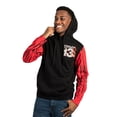 thumbnail image 2 of Bioworld Friday the 13th Double-Sided Adult Red And Black Hoodie, 2 of 7
