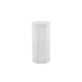 thumbnail image 3 of Tubbs Hexagon Pedestal Tall in Ivory, 3 of 5