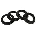 thumbnail image 2 of Liukekj 4pcs Light Socket Shade Rings E27 E26 Lamp Shade Collar Rings Black Threaded Medium Base Screw Rings for DIY Light Fixtures Pendant Light Table Lamp, 2 of 10
