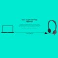 thumbnail image 4 of Auriculares con cable Irfora Auriculares estéreo Logitech H111 con micrófono giratorio Auriculares con cable de 3,5 mm para llamadas de música para juegos de jugador Irfora Auriculares con cable, 4 of 7