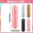 thumbnail image 3 of Elastic Pencil Case Pen Pouch for Notebook Elastic Pen Holder for Notebook Portable Pencil Pouch with Zipper Large Capacity Stationery Storage Bag, Notebook Pencil Pouch Journal Classroom Supplies, 3 of 5