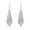 Silver, variant on HUANLEDASH 1 Pair Women Hook Earrings Shiny Sequin Anti-allergy Tassel Lightweight Ear Decoration Jewelry Prom Cocktail Party Hanging Earrings Dangle Earrings
