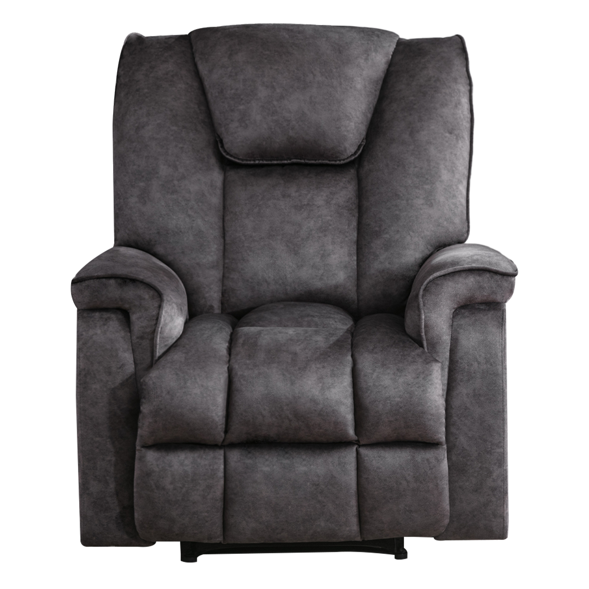 Segmart Recliner Chair for Psychotherapy Room, Single Velvet Massage