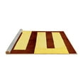 thumbnail image 2 of Ahgly Company Machine Washable Indoor Rectangle Abstract Yellow Modern Area Rugs, 5' x 8', 2 of 4