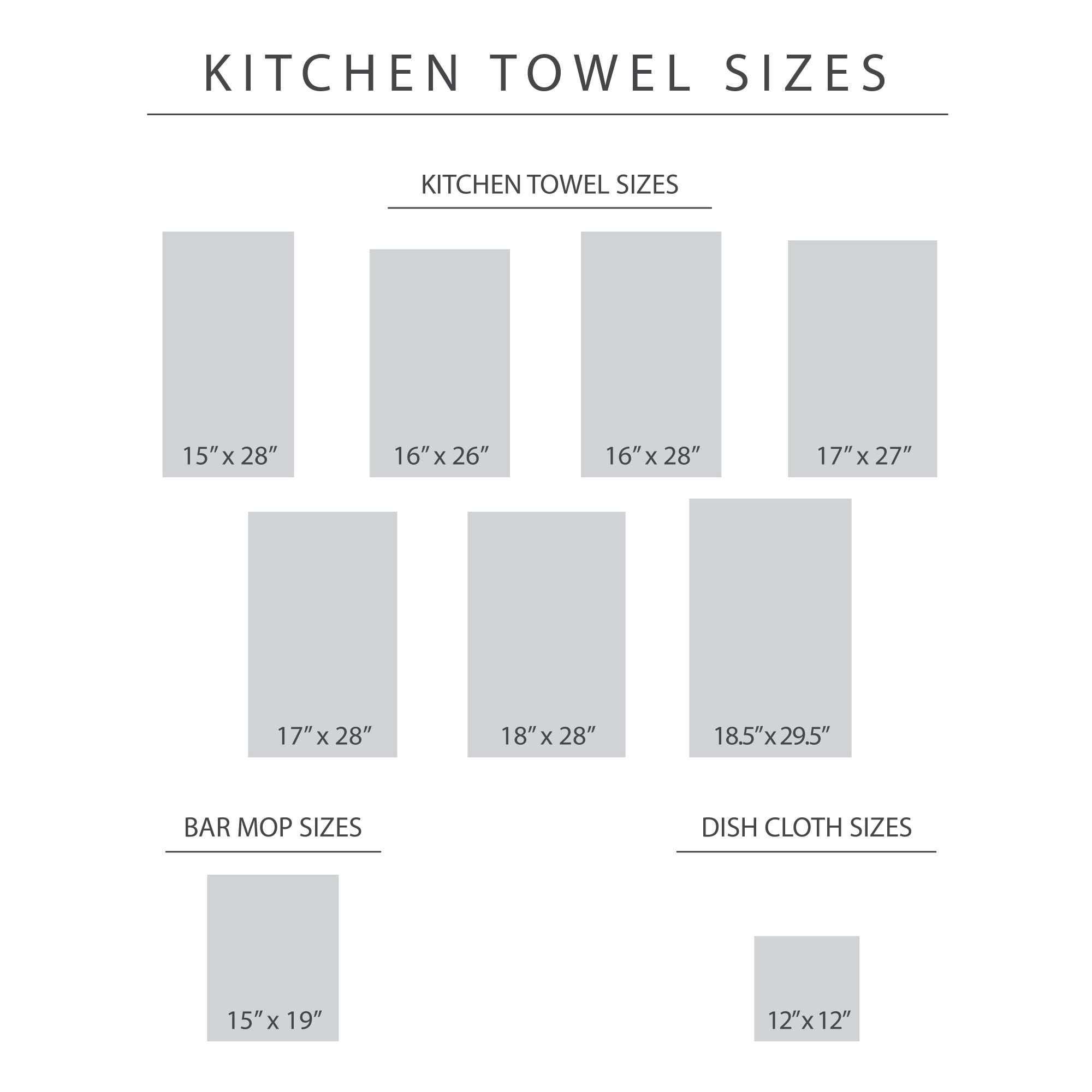 Town & Country Living Rainbow Bar Mop Set, Red