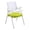 Green, variant on Tablet Arm Chairs Folding Conference Room Chairs with Desk Attached Stackable Chairs Reception Chair for School Classroom Training Room