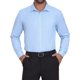 thumbnail image 1 of CAMISAS DE MANGA LARGA A RAYAS PARA HOMBRES INSPIRE CHIC CAMISA DE BOTÓN A RAYAS S AZUL BLANCO, 1 of 5