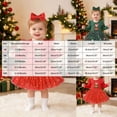 thumbnail image 4 of Gerichy Kid Toddler Girl Christmas Outfit Romper Dress/Tutu Dresses Baby Girls Matching Outfits 0-18 Months, 4 of 7