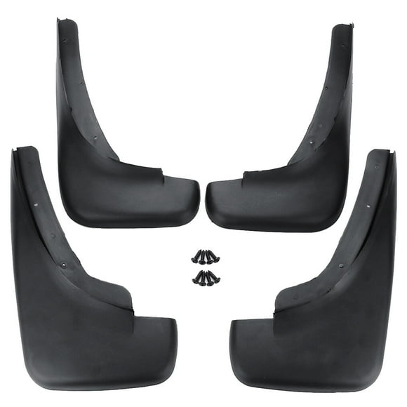 Yingyy Replacement For Golf Mk4 Bora Jetta 1998-2005 Car Front Rear Mud Flaps Splash Guards Fender Mudguard Set