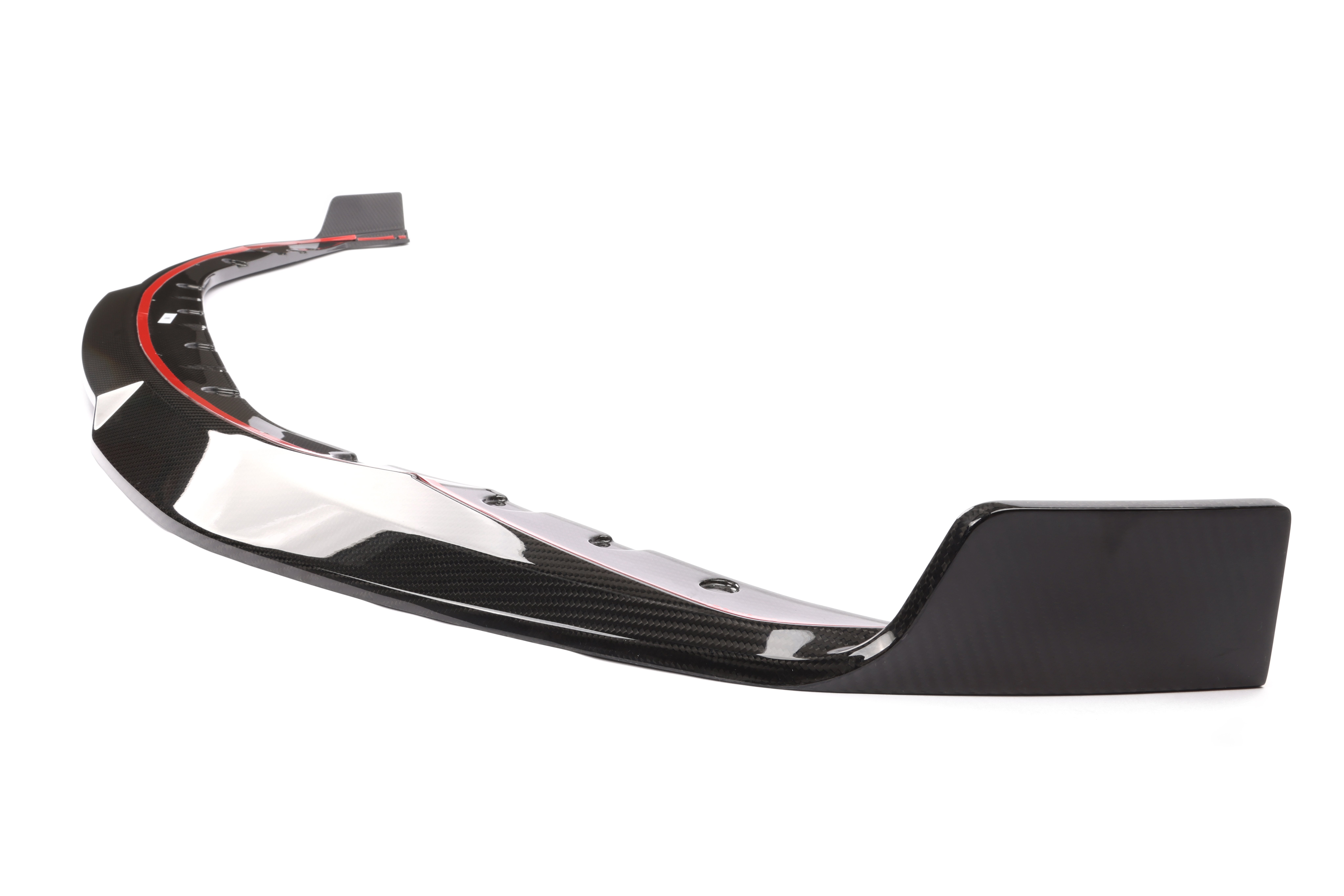 Dinan D980-0029 Performance Front Lip - Gloss Twill Carbon Fiber