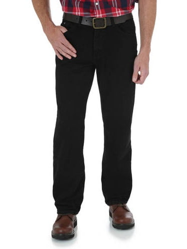 wrangler black jeans relaxed fit