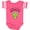Football Pink and White, variant on Inktastic Mommy's Little Princess Cute Frog Girls Baby Bodysuit