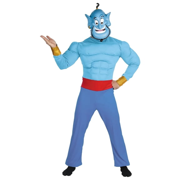Disguise Mens Genie Muscle Costume - Size Large/X Large