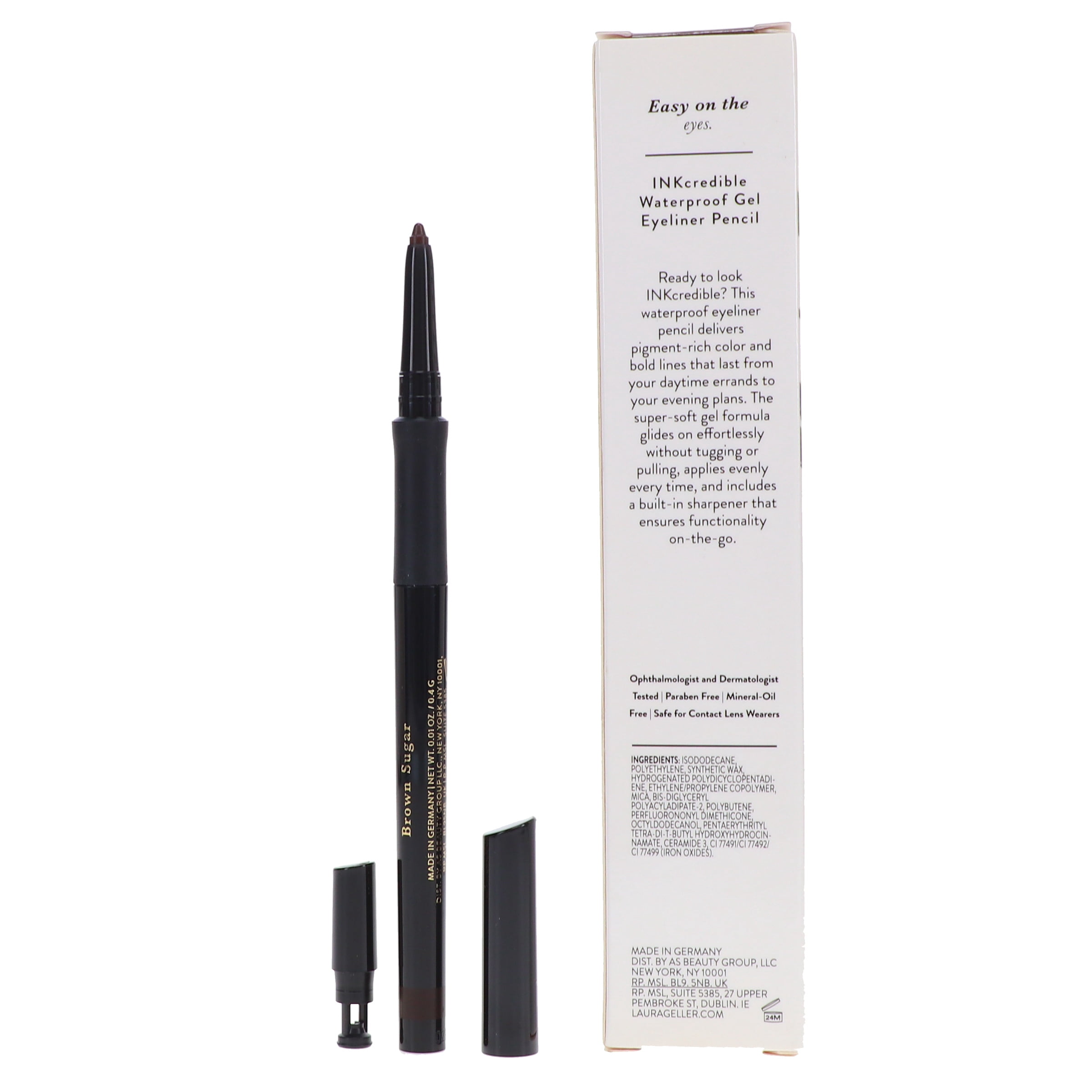 Laura Geller INKcredible Waterproof Gel Eyeliner Pencil Brown Sugar 0.01 oz