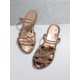thumbnail image 4 of Women Crystal Embellished Flat Sandals, Thin Strap Two-way Wearing Slipper Sandals, 4 of 4