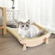 thumbnail image 4 of Hamaca para gatos Mecedora para gatos Durable de madera Camas para dormir universales extraíbles Cama para gatos portátil Silla para columpio para Enrejado Fernando Hamaca mecedora para gatos, 4 of 8