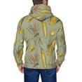 thumbnail image 5 of Zip Up Hoodies for Men - Cartoon Corn and Wheat Long Sleeve Comfrt Men'S Fashion Hoodies & Sweatshirts, Jackets for Men Hoodies Pullover Clothing Clothes with Pouch, 5 of 5