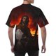 thumbnail image 4 of Tops para hombre, blusas y camisas de cuello redondo y manga corta para hombre, blusas casuales holgadas elásticas deportivas de manga corta con cuello redondo, blusas para hombre, blusas de poliéster, 4 of 6