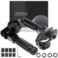 thumbnail image 1 of Estriberas plegables universales para motocicleta JXPANG M8, negras, 1 of 7