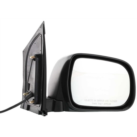 Mirror Compatible With 2004-2010 Toyota Sienna Right Passenger Side Textured Black Kool-Vue