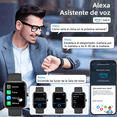 thumbnail image 2 of Smartwatch Bloosom  Mujer Hombre Reloj Inteligente Bt Llamadas Alexa Negro, 2 of 5