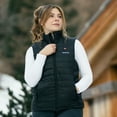 thumbnail image 5 of Venustas Classic Heated Vest for Women, Rechargeable Battery-Powered Outdoor Vest for Work and Hunting (Black, S), 5 of 9