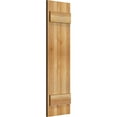 thumbnail image 2 of 10 3/4"W X 37"H Timbercraft Two 5 3/8" Boards Joined Board-N-Batten Shutters, Rough Sawn Western Red Cedar (Per Pair), 2 of 13