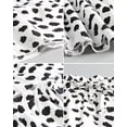 thumbnail image 5 of Women's Summer Cute High Waist Ruffle Skirt Floral Print Swing Beach Mini Skirt, 5 of 5