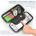 thumbnail image 4 of Hard Carrying Case with Shoulder Strap for Nintendo Switch OLED - Protective Travel Bag, 4 of 10