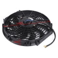 thumbnail image 3 of Radiador Ventilador de refrigeración de radiador delgado universal de 12 pulgadas Thermo 12 V con kit de montaje ANGGREK Otros, 3 of 8