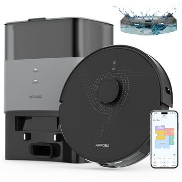 AIRROBO Robot Vacuum and Mop Combo L40  with 60 Days Self-Empty Station Voice Control Home Mapping