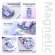 thumbnail image 4 of Ratones transparentes de modo dual inalámbrico, bt5.0 2.4g Continció de un botón, Ratón recargable de 400 mAh Tipo C, Luces de Agua de Movimento de Tres Niveles Rgb Luces, 4 of 7